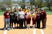 2015.05.02 Senior Day Pregame Warm-up and Senior Recognition